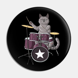 The Cats Drumband Pin