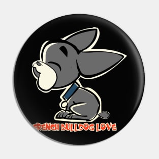 French Bulldog Sorry Pin