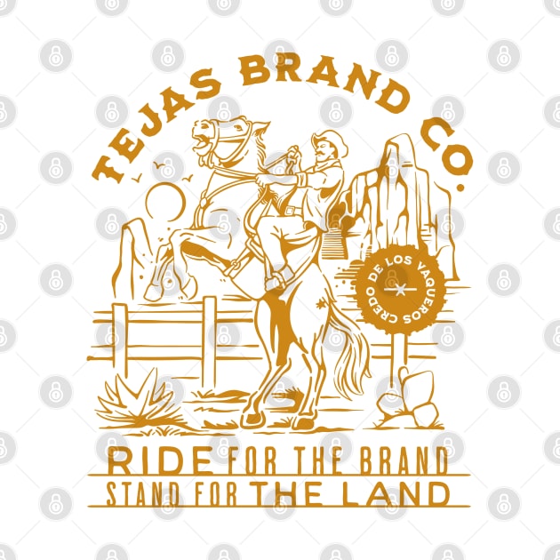 Vintage Texas Cowboy by Tejas Brand Co.