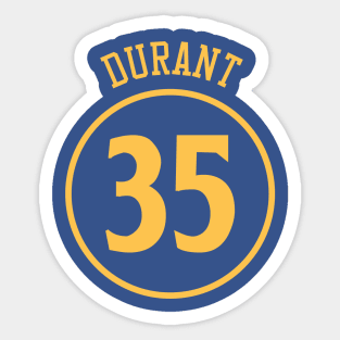 Kevin Durant Golden State Jersey Qiangy - Kevin Durant - Sticker