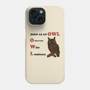 OWL Phone Case