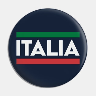 Italia - Flag Design Pin