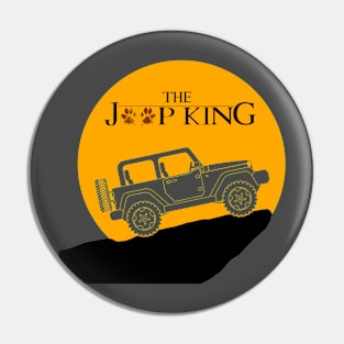 The Jeep King Wrangler T-Shirt Pin