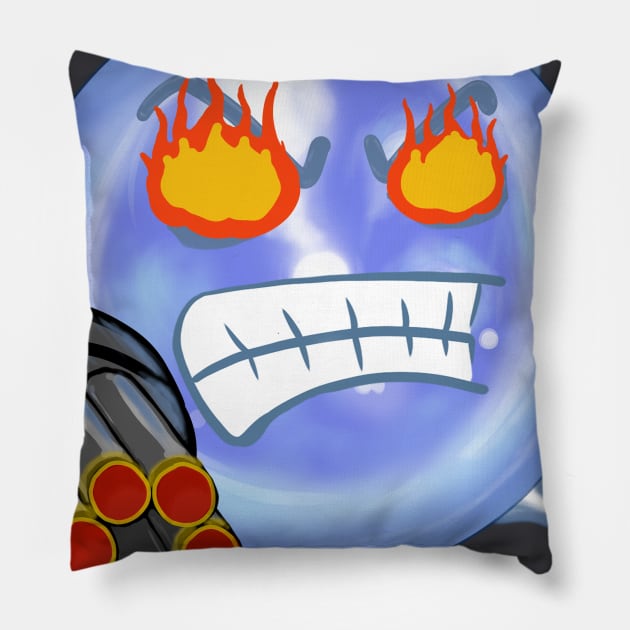 IO 2 Pillow by DeadLemur