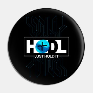 Just Hodl Ripple XRP Pin