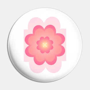 Flower Children Pink Pin