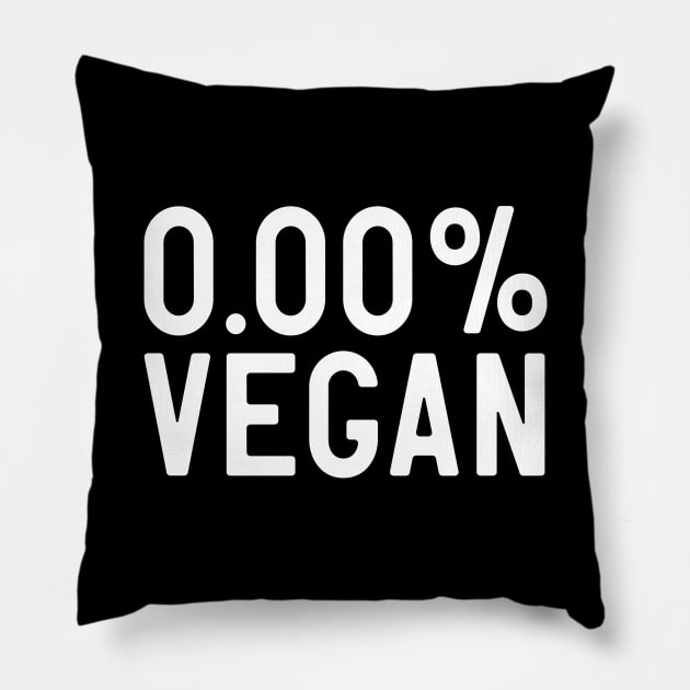 Zero Percent Vegan Pillow by Blister