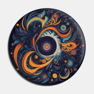 Celestial Kaleidoscope: Revealing Marvels of The Cosmos Pin