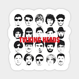 True Talking Heads Magnet