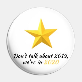 2020 New Year new hero Pin