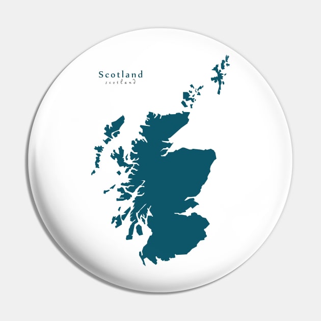 Scotland Map Pin by Madrok