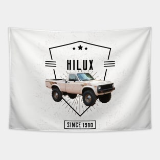 TOYOTA HILUX PICKUP TRUCK T-SHIRT Tapestry