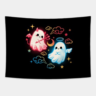 Angel devil ghosts Tapestry