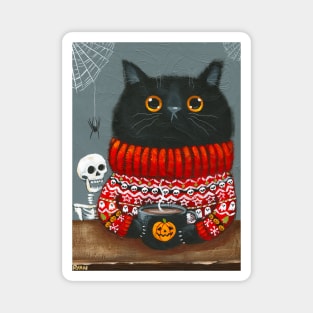 Waiting For Halloween Magnet