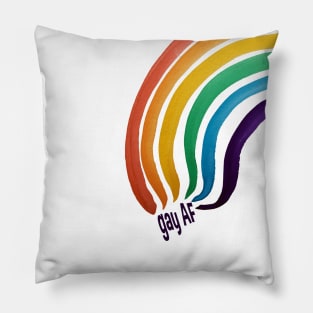 Gay AF Pillow