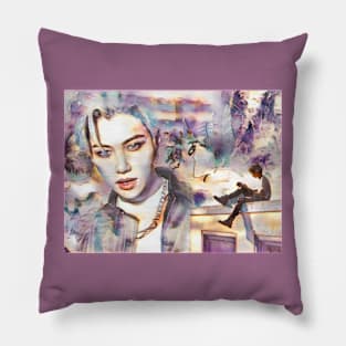 K-pop Stray Kids Felix Fan Art Pillow