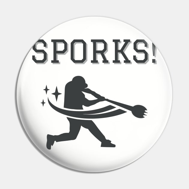 Sport Fan Pin by Mountain Dewclaw