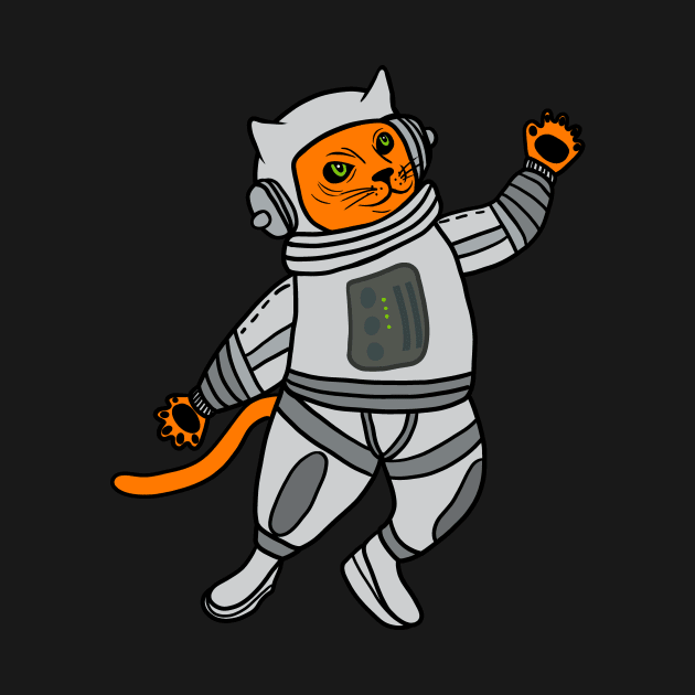 Cat in Space Astronaut Cats by dukito