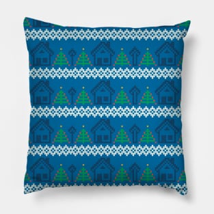 Knitted Pattern Knitting Texture Pillow