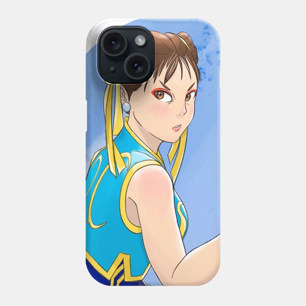 Chun Li Fanart Phone Case by BeltreDog