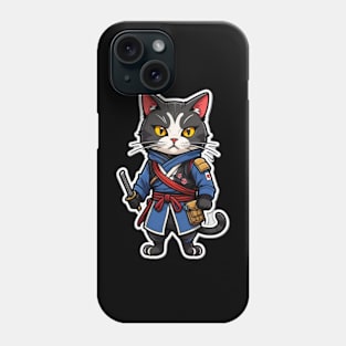 Cool cat assasin Japan Phone Case