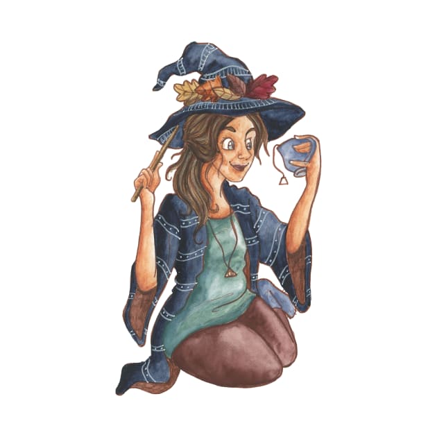 Tea Witch by EmilyRCarrier