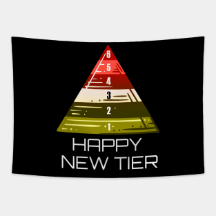 Happy New Tier Tapestry