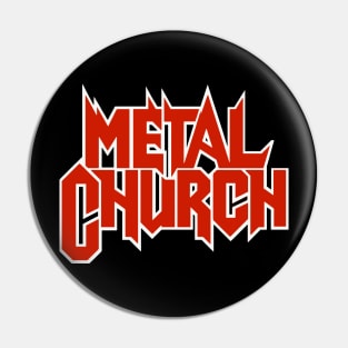 Metal Church Pin