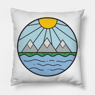 In the mountains Pillow