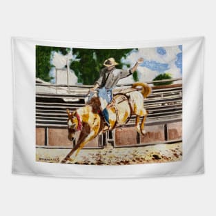 Rodeo Cowboy Tapestry
