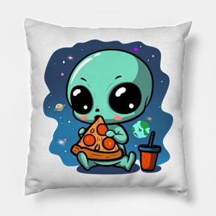 I Want to Belive...in Pizza, Alien Pillow