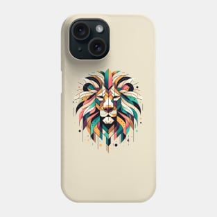 Polygonal Pride - Abstract Lion Phone Case