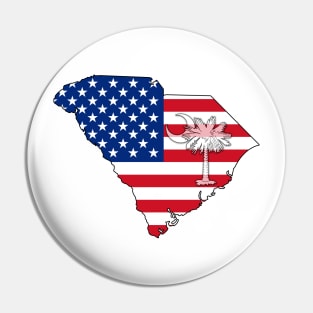 South Carolina, USA Pin