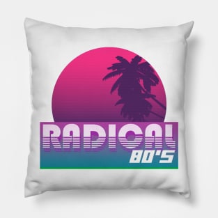 Radical 80s Pillow