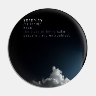 Serenity Pin