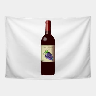 The Office Oaky Afterbirth Wine Bottle Tapestry