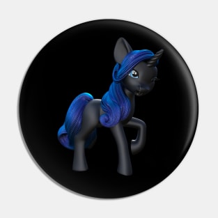 Black Magic Unicorn Pin