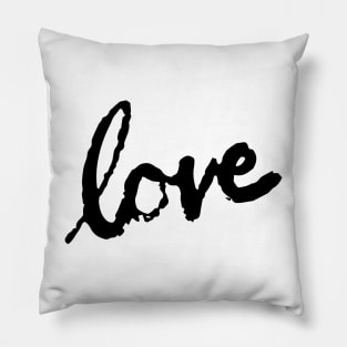Love Spelled Out Pillow