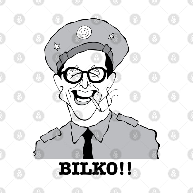 SGT BILKO FAN ART!! by cartoonistguy