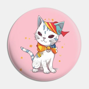 Cat Japanese Pin