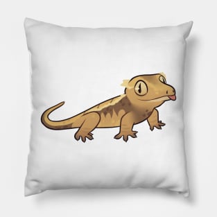 Crested Gecko 1 Pillow