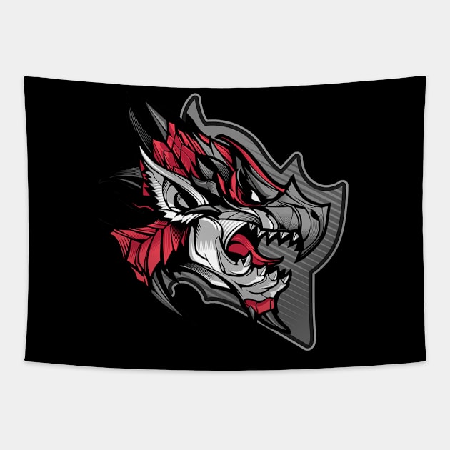 rathalos Tapestry by sample the dragon