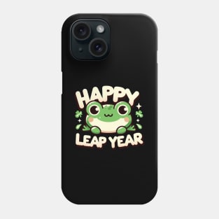 Happy Leap Year - Frog Phone Case