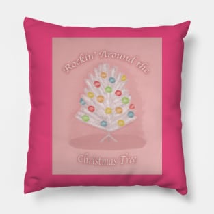 Rockin' Around the Christmas Tree Pillow