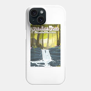 Franklin Falls Washington state Phone Case