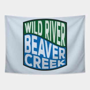 Beaver Creek Wild River wave Tapestry