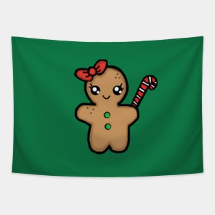 Gingerbread Girl Tapestry