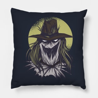 Creepy Scarecrow Pillow