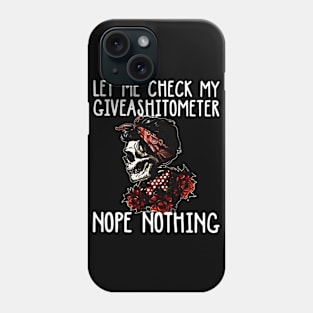 Lets me check my give as hito meter nope nothing nope Phone Case