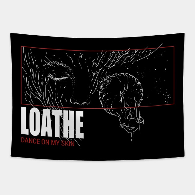 metal band Loathe Tapestry TeePublic